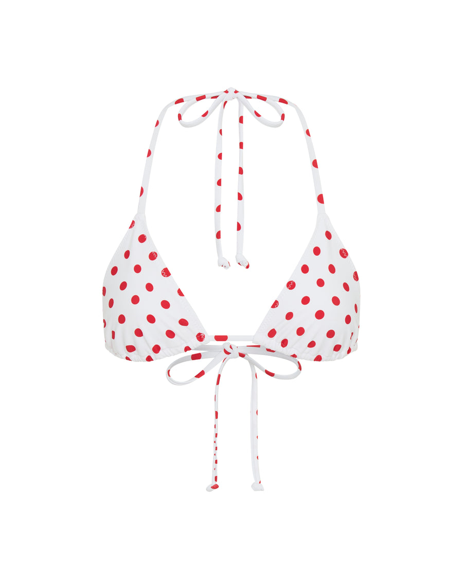 Rio Top Red Polka