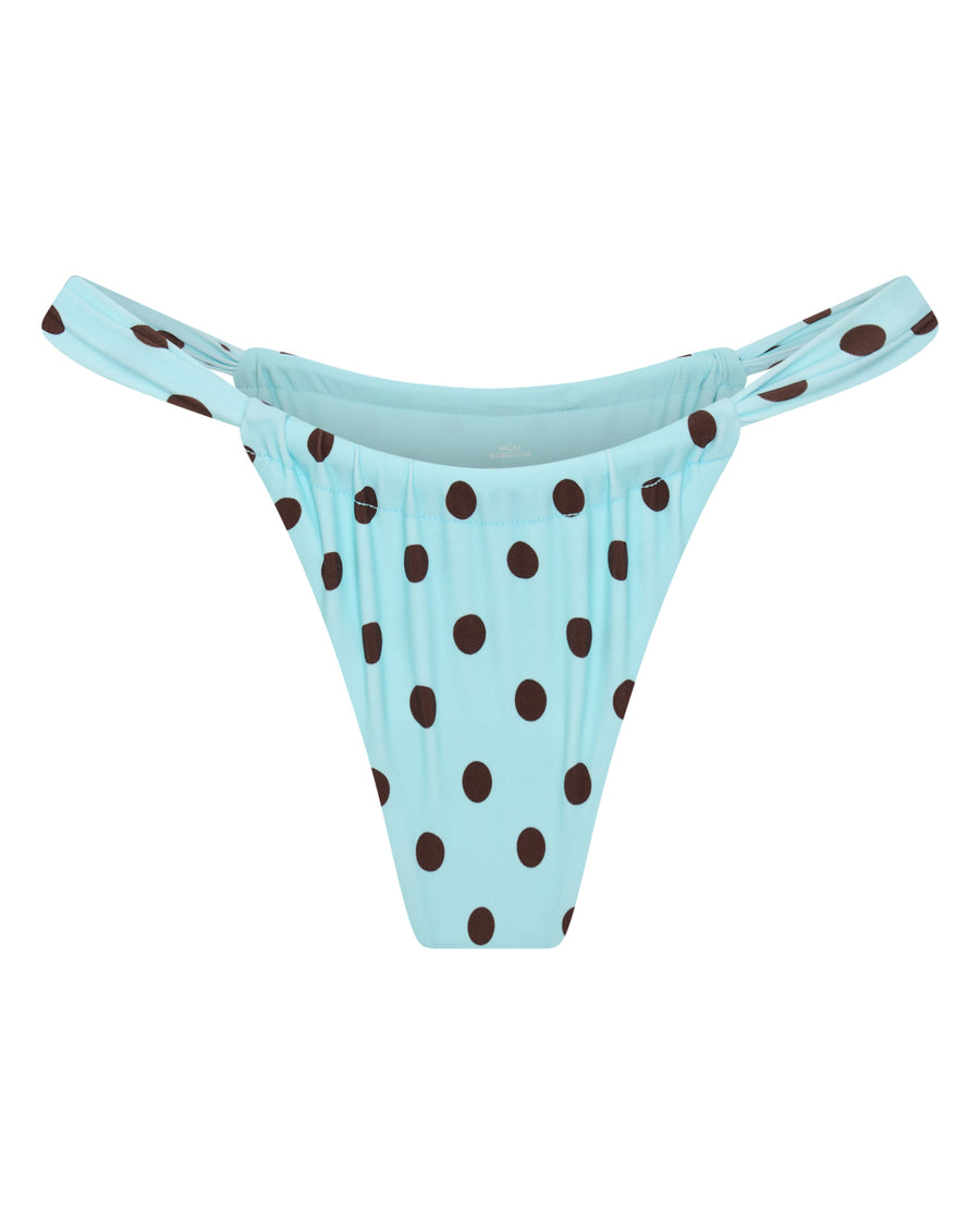 Rhodes Bottom Blue Polka