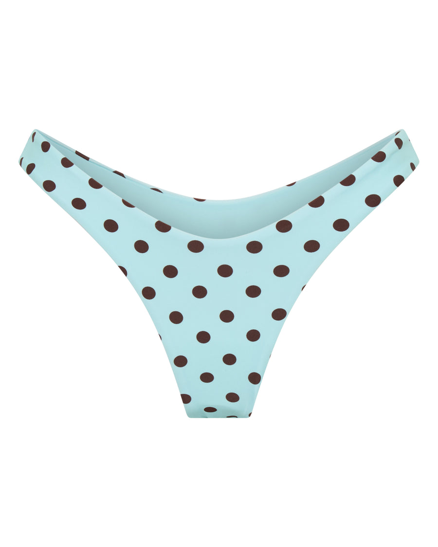 Positano Bottom Blue Polka