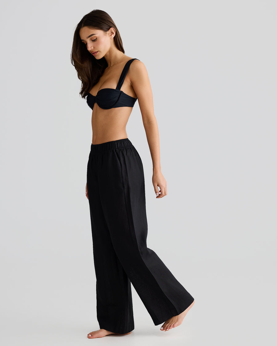 Black Linen Pants