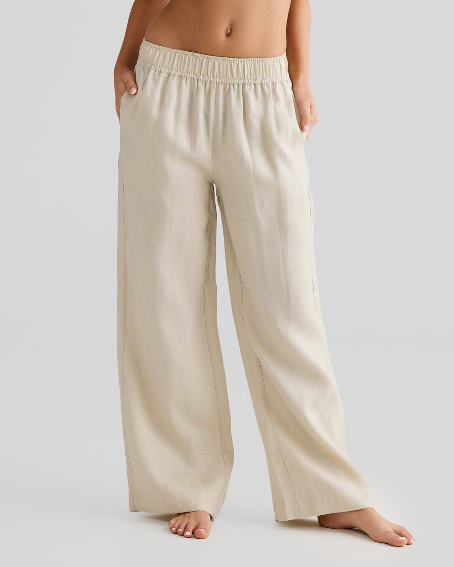 Sand Linen Pants