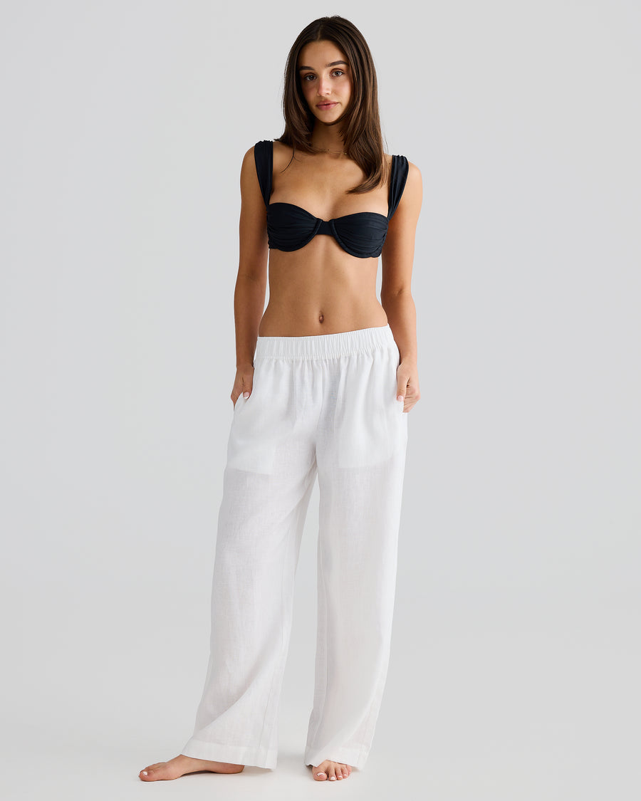 White Linen Pants
