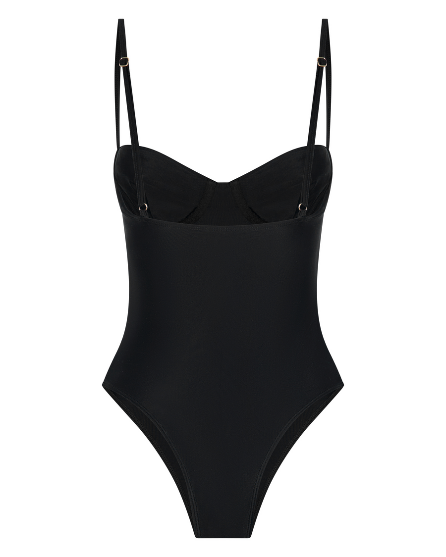 Paros One Piece Black