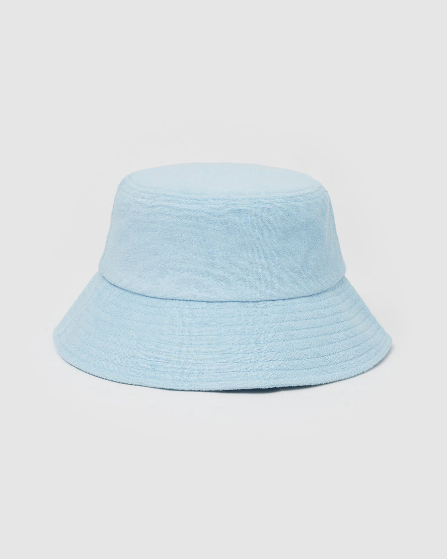 Terry Bucket Hat Light Blue