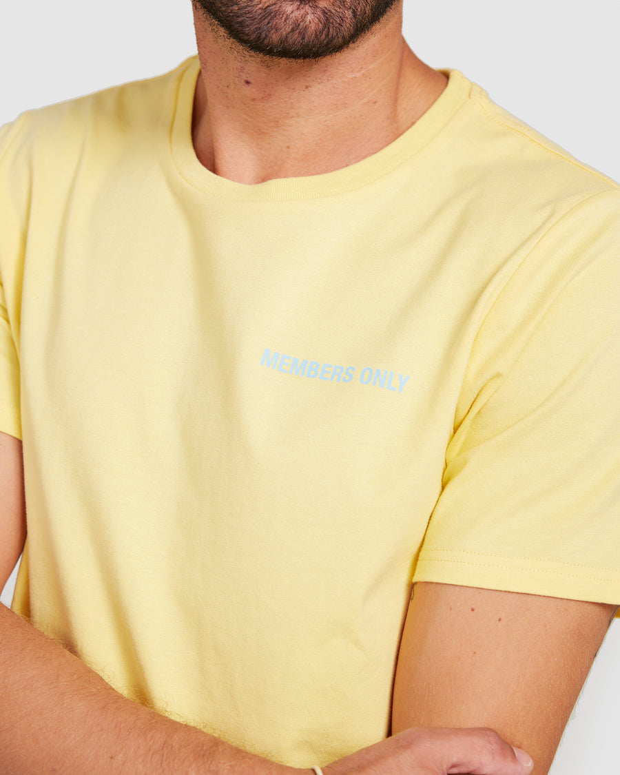 Members Only T-Shirt Yellow
